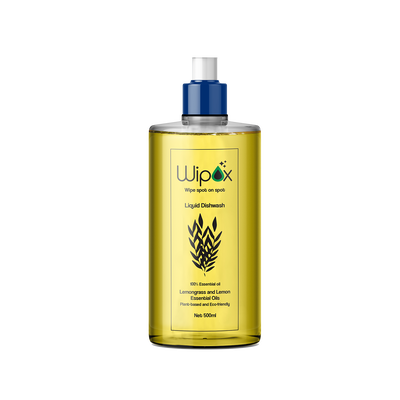 Wipox Liquid Dishwash Bottle (500 ML)