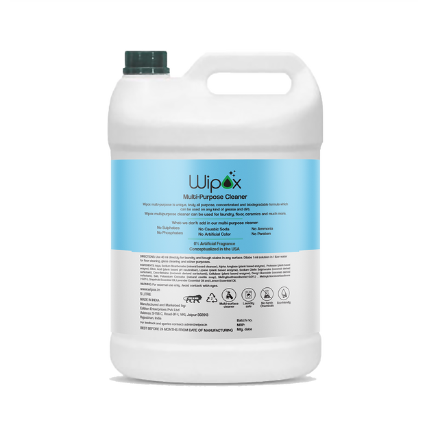 Wipox Multi Purpose Cleaner Gallon (5 LITRE)