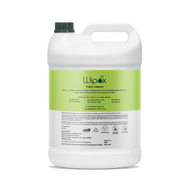 Wipox Toilet Cleaner Gallon (5 LITRE)