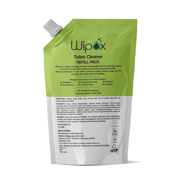 Wipox Toilet Cleaner Refill (1 LITRE)