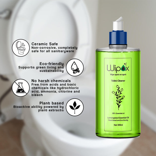 Wipox Toilet Cleaner Bottle (500 ML)