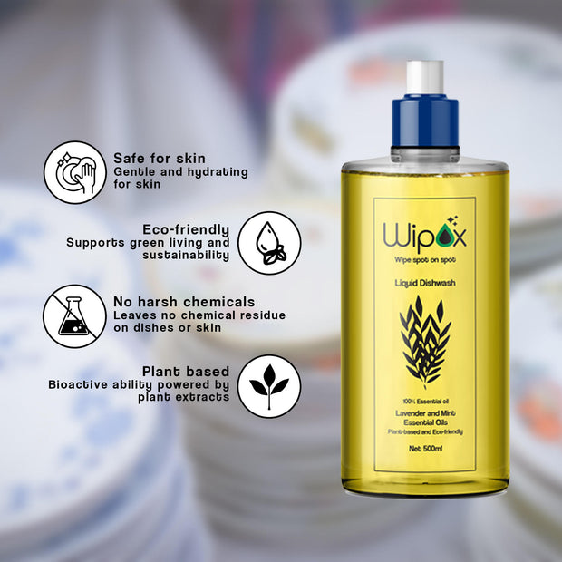 Wipox Liquid Dishwash Refill (1 LITRE)