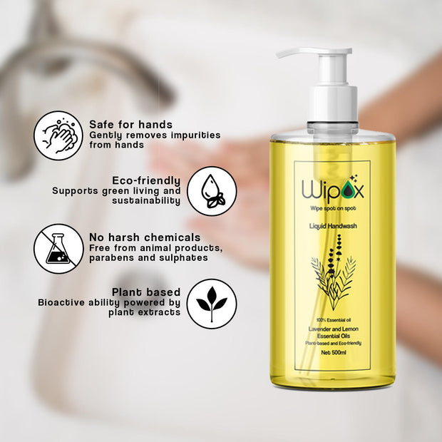 Wipox Liquid Handwash Bottle (500 ML)